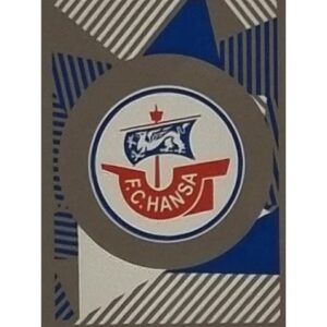 Topps Bundesliga Sticker Saison 2021/2022 Nr 481 FC Hansa Rostock Logo