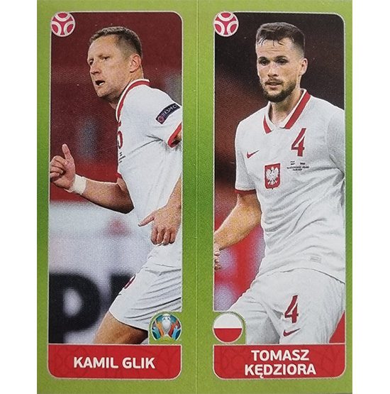 Panini EURO 2020 Sticker Nr 481 Glik Kedziora