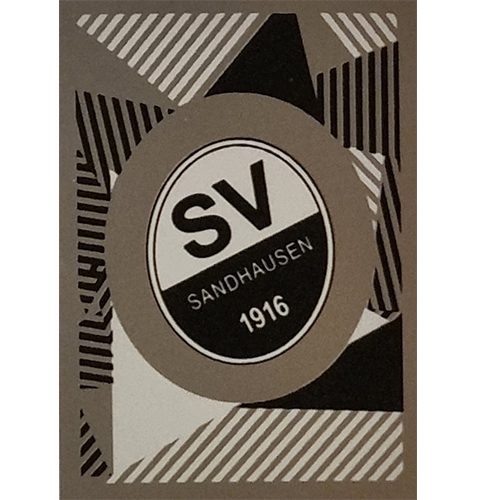 Topps Bundesliga Sticker Saison 2021/2022 Nr 483 SV Sandhausen Logo