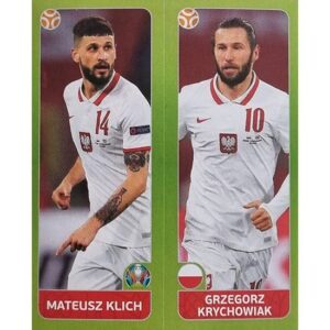 Panini EURO 2020 Sticker Nr 483 Klich Krychowiak