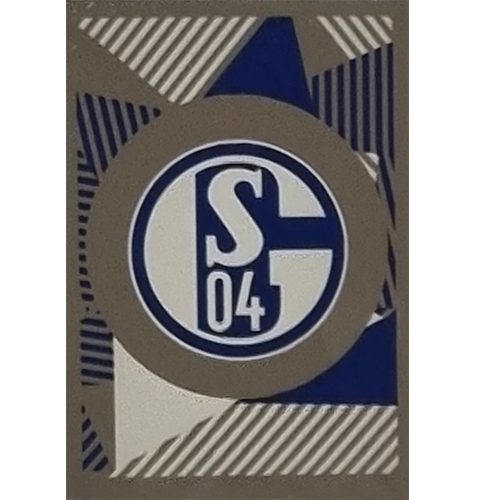 Topps Bundesliga Sticker Saison 2021/2022 Nr 485 FC Schalke 04 Logo