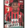 Topps Bundesliga Sticker Saison 2021/2022 Nr 049 Carlos Gruezo