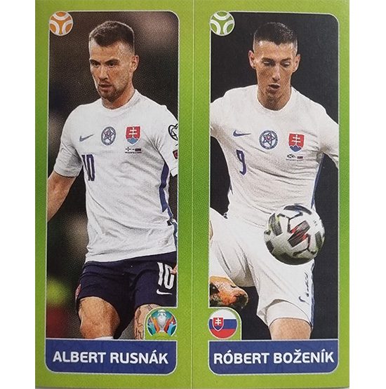 Panini EURO 2020 Sticker Nr 491 Rusnak Bozenik