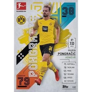 Topps Match Attax Extra 2021/22 Bundesliga - 492 Marin Pongracic