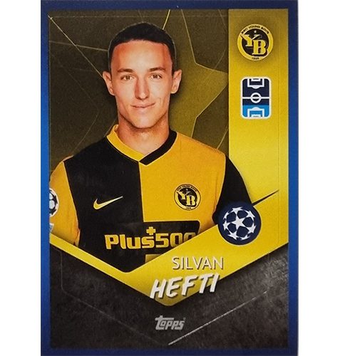 Topps Champions League Sticker 2021/2022 Nr 485 Silvan Hefti