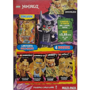 LEGO Ninjago TCG Serie 8 CRYSTALIZED - 1x Multipack LE19 TEAM GOLDDRACHEN KAI & JAY