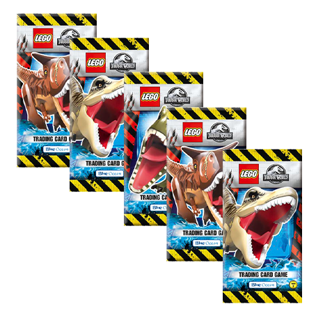 LEGO Jurassic World TDC Serie 2 - 5x Booster