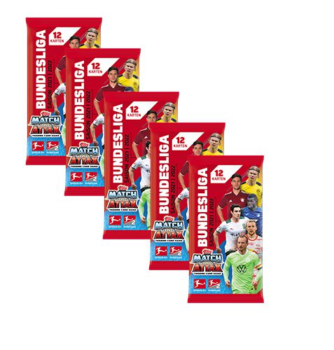 Topps Match Attax 2021/22 Bundesliga 5x Booster