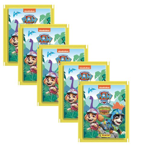 Panini Paw Patrol Dino Rescue Sticker 5x Stickertüten