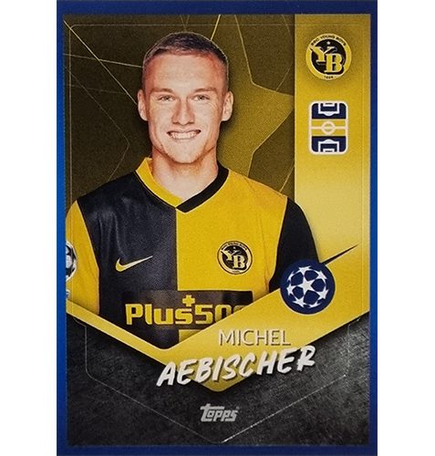 Topps Champions League Sticker 2021/2022 Nr 491 Michel Aebischer