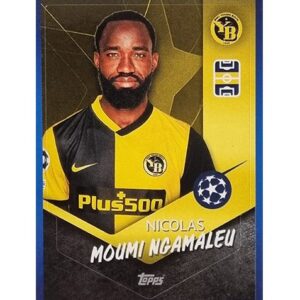 Topps Champions League Sticker 2021/2022 Nr 494 Nicolas Moumi Ngamaleu