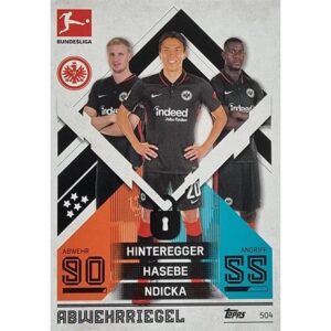 Topps Match Attax Extra 2021/22 Bundesliga - 504 Hinteregger Hasebe Ndicka