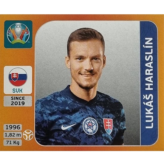 Panini EURO 2020 Sticker Nr 505 Lukas Haraslin