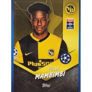 Topps Champions League Sticker 2021/2022 Nr 496 Felix Mambimbi