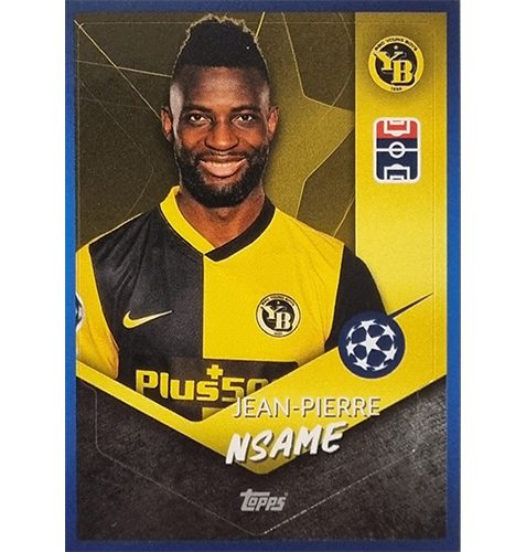 Topps Champions League Sticker 2021/2022 Nr 497 Jean Pierre Nsame