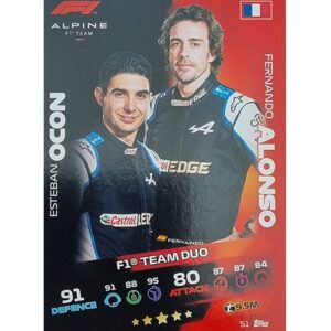 Turbo Attax 2021 Nr 051 Ocon Alonso