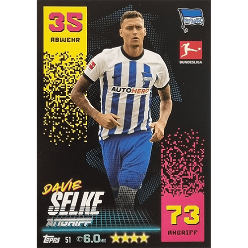 Topps Match Attax Bundesliga 2022-23 - Nr 051 Davie Selke