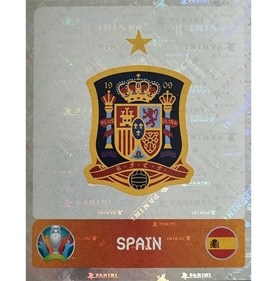 Panini EURO 2020 Sticker Nr 513 Spain Logo