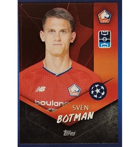 Topps Champions League Sticker 2021/2022 Nr 504 Sven Botman