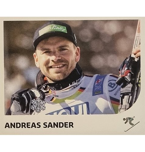 Panini Winterspiele 2022 Peking Sticker Nr 052 Andreas Sander