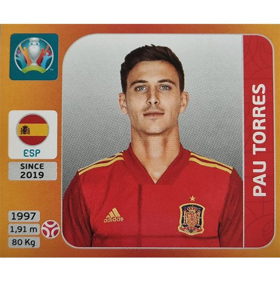 Panini EURO 2020 Sticker Nr 520 Pau Torres