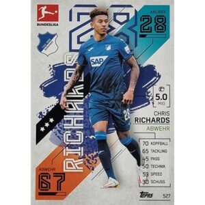 Topps Match Attax Extra 2021/22 Bundesliga Nr - 527 Chris Richards