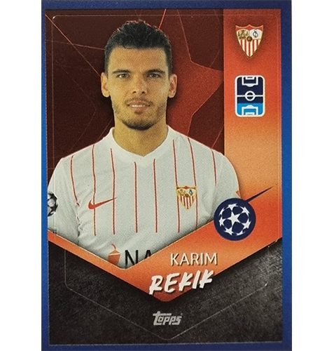 Topps Champions League Sticker 2021/2022 Nr 521 Karim Rekik