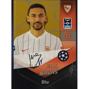 Topps Champions League Sticker 2021/2022 Nr 523 Jesus Navas