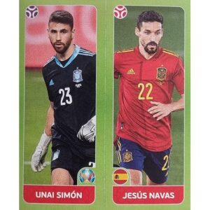 Panini EURO 2020 Sticker Nr 534 Simon Navas