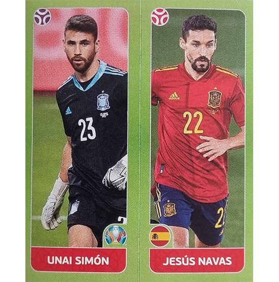 Panini EURO 2020 Sticker Nr 534 Simon Navas