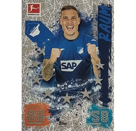 Topps Match Attax Extra 2021/22 Bundesliga Nr - 535 Raum Saison Superstar