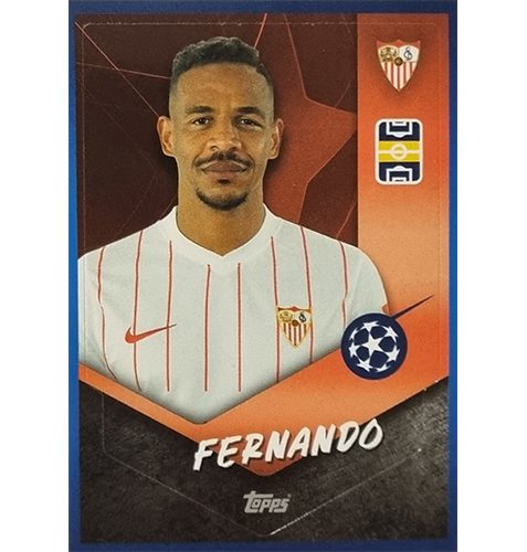 Topps Champions League Sticker 2021/2022 Nr 526 Fernando