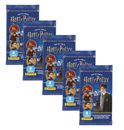 Panini Harry Potter Evolution Trading Cards 5x Booster