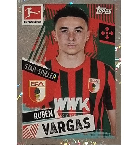 Topps Bundesliga Sticker Saison 2021/2022 Nr 054 Ruben Vargas