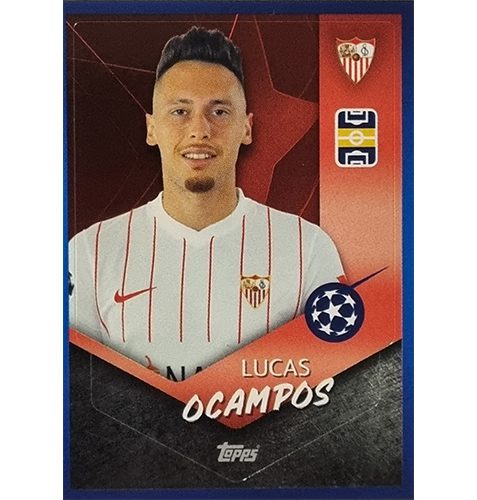 Topps Champions League Sticker 2021/2022 Nr 531 Lucas Ocampos