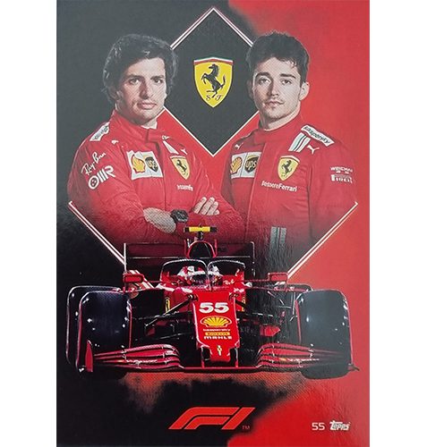 Turbo Attax 2021 Nr 055 Ferrari Team Card