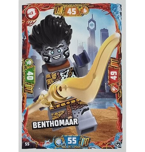 Lego Ninjago Serie 7 Trading Cards Geheimnisse der Tiefe - Nr 055 Benthomaar