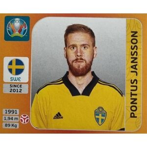 Panini EURO 2020 Sticker Nr 553 Pontus Janson