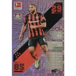 Topps Match Attax Extra 2021/22 Bundesliga Nr - 559 Jonathan Tah Club Ikone