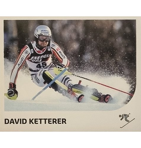 Panini Winterspiele 2022 Peking Sticker - Nr 056 David Ketterer