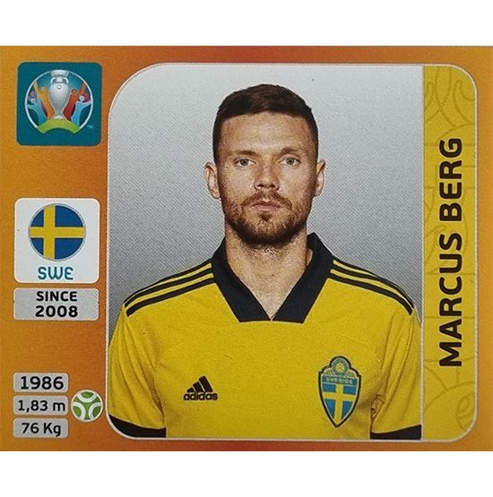 Panini EURO 2020 Sticker Nr 563 Marcus Berg