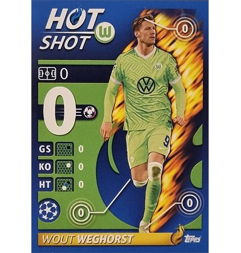 Topps Champions League Sticker 2021/2022 Nr 555 Wout Weghorst