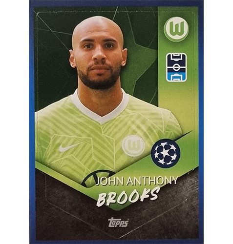 Topps Champions League Sticker 2021/2022 Nr 558 John Anthony Brooks