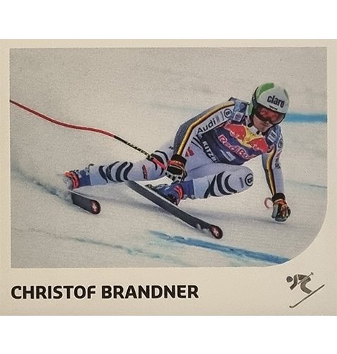 Panini Winterspiele 2022 Peking Sticker - Nr 057 Christof Brandner