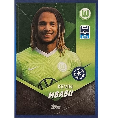 Topps Champions League Sticker 2021/2022 Nr 560 Kevin Mbabu