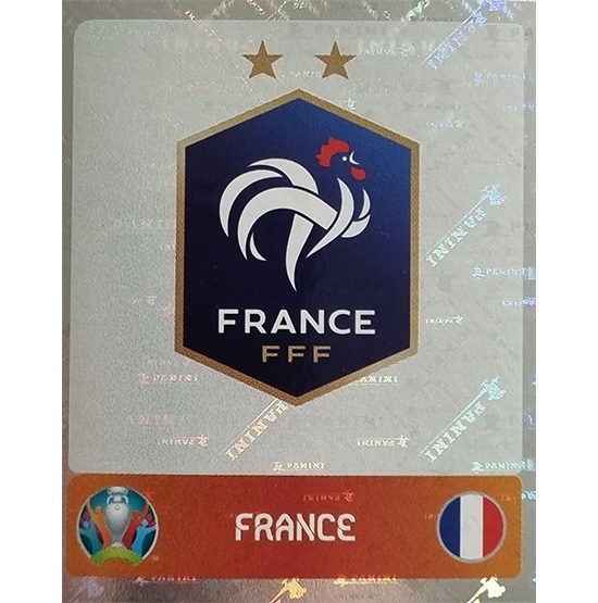 Panini EURO 2020 Sticker Nr 571 France Logo