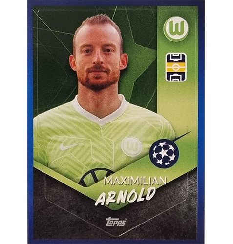 Topps Champions League Sticker 2021/2022 Nr 566 Maximilian Arnold