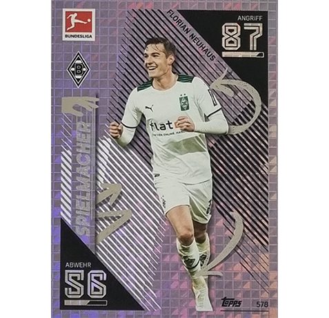 Topps Match Attax Extra 2021/22 Bundesliga Nr - 578 Florian Neuhaus Spielmacher