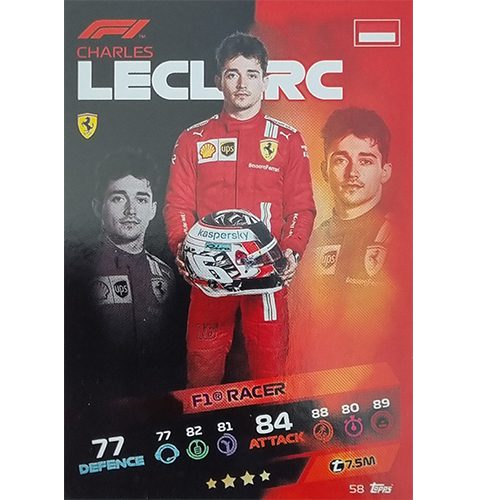 Turbo Attax 2021 Nr 058 Charles Leclerc