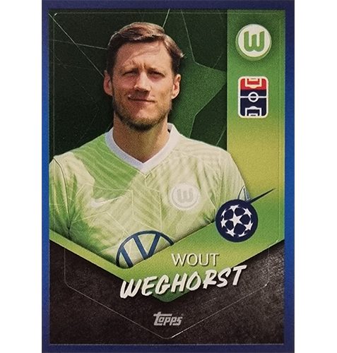 Topps Champions League Sticker 2021/2022 Nr 570 Wout Weghorst